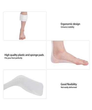 ZJchao Drop Foot Correction Support Brace - Lightweight Ultra Thin Ankle Orthosis for Weak Plantar Muscles Ankle Pronation & Stroke Rehabilitation - L-Left - Buy Online on GoSupps.com