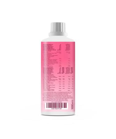 Gymqueen Zero Drink Iced Citron 1000ml | Low-Calorie Sugar-Free Beverage Concentrate | Enriched with B Vitamins & L-Carnitine | Refreshing Lemon-Egg Tea Syrup - Buy Online on GoSupps.com