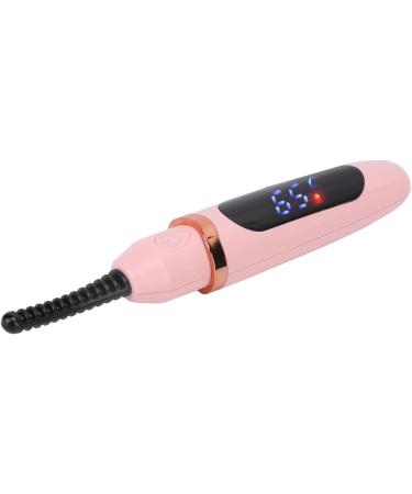 Verdant Touch Electric Eyelash Curler Heated Eyelash Curler USB Rechargeable 3 Temperature Adjustable LED Digital Display Long Lasting Curl Tool for Women - Buy Online on GoSupps.com