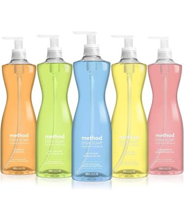 Method Dish Soap Lime + Sea Salt 18 Fl Oz - Biodegradable Formula, Tough on Grease - Buy Online on GoSupps.com