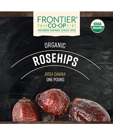 Buy Frontier Natural Products Organic Whole Rosehips 16 oz (453g) - Premium Herbal Supplement - Buy Online on GoSupps.com