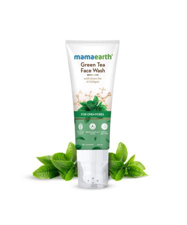 Mama Earth Green Tea Face Wash - Minimize Open Pores with Green Tea & Collagen | 100 ml - Shop Internationally - Buy Online on GoSupps.com