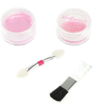 Nice Group Influencer Shiny Look 92011 Set with eye shadow and glitter powder for face and body multicoloured one size - Buy Online on GoSupps.com