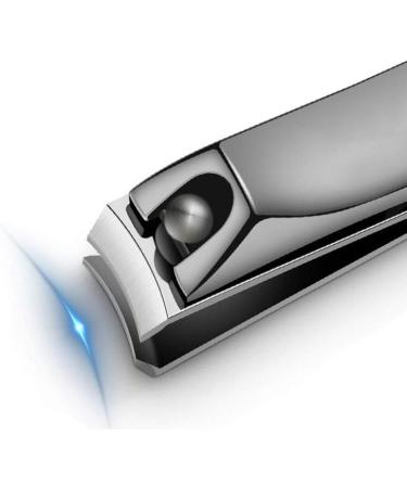 HCHGJKN Nail Clippers Adult Nail Clippers Stainless Steel Black Nail Clippers 82 * 63mm Stainless Steel Nail Clippers - Buy Online on GoSupps.com