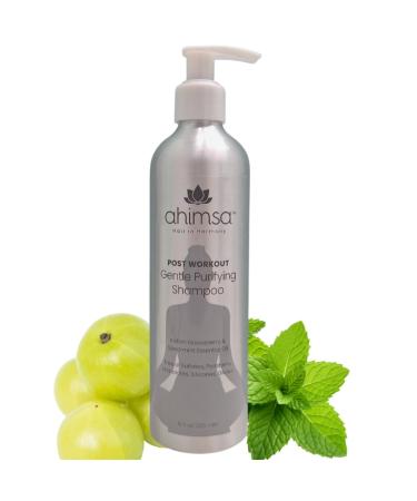 Ahimsa Clarifying Gentle Shampoo | Sulfate Free | Paraben Free | Remove Buildup | Hair & Scalp Healthy | Willow Bark Extract | Indian Gooseberry | Safe for All Hair Types | Vegan & Cruelty Free
