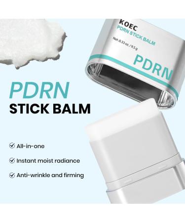 KOEC PDRN Essence Stick Balm Collagen All-in-One Moisturing Multi Stick for Neck and Eye Firming PDRN Collagen Multi Balm Hydrate Smooth Tighten Wrinkles 0.33oz Lightweight - Buy Online on GoSupps.com