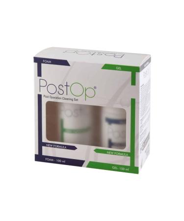 PostOp Hair transplant post-kit, shampoo + foam. Specially developed for aftercare (hair transplant - FUE and FUT operation).