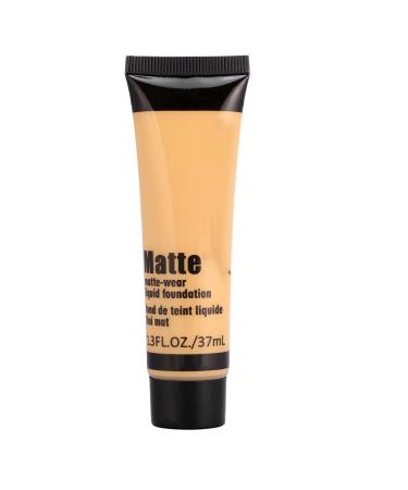 Miss Rose Smooth Make-Up Base for Face Liquid Foundation Matte Sunscreen (Beige 4)