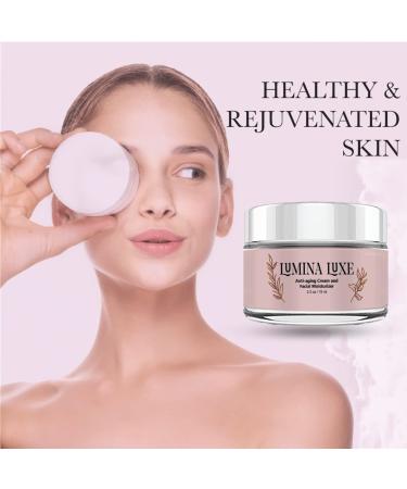 Lumina Luxe Anti-Aging Cream & Facial Moisturizer - Rejuvenate Your Skin - Buy Online on GoSupps.com