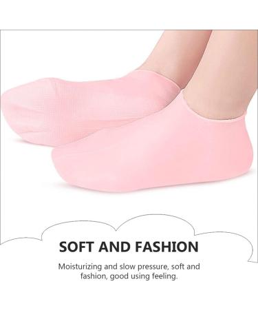 3 Pairs Gel Socks Moisturizing Socks for Women Men Stocking Heel Sleeve Women Foot Lotion Socks Anti- Moisturizing Socks for Women Care Foot Socks Sebs Heel Pad Elasticity Man 16.5x8.5cm - Buy Online on GoSupps.com