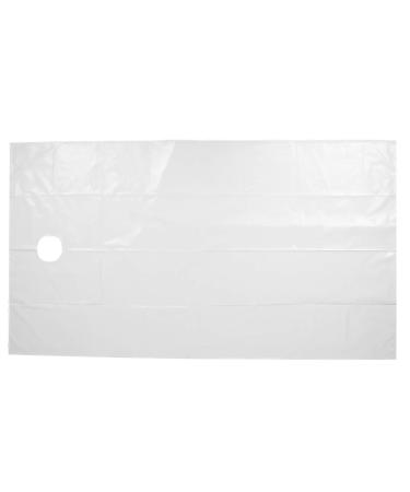 Verdant touch bed sheet beauty salon skin -friendly massage table bed cover with facial hole white waterproof breathable 180 cm