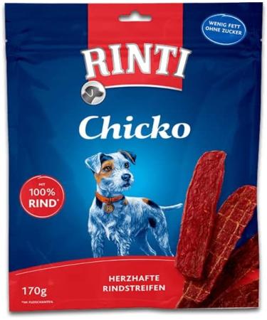 Rinti Chicko Extra Beef - Dog Supplementary Feed - Double Pack (2 x 170g) - High-Quality Treats for Dogs | International Shipping Available - Buy Online on GoSupps.com