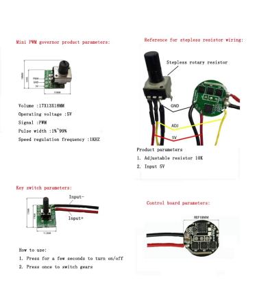 28.8mm Brushless Motor & Controller for High-Speed Electric Hair Dryer - 100 000 RPM 24V PWM Regulator | International Shipping Available - Buy Online on GoSupps.com