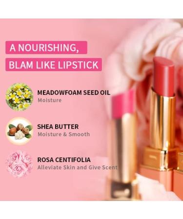 Oulac Moisture Shine Lipstick in Grande Dame (02) - Hydrating Lip Balm for Dry Lips | Plummy Terracotta Lip Colour with Glossy Finish - Buy Online on GoSupps.com