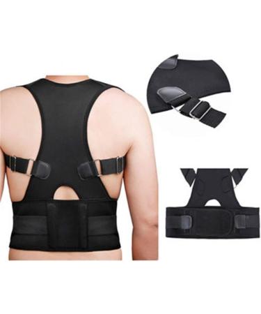 Back Posture Corrector Magnetic Back Shoulder Support Brace Belt Women Men Back Pain Adjustable Shoulder Corrector Belt (Color : Beige Size : 2XL) Favorite Gift Lofty Ambition - Buy Online on GoSupps.com