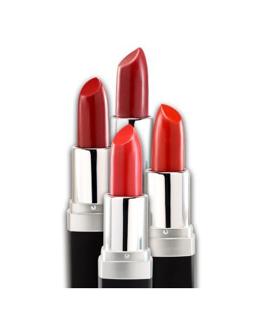 VK Vivien Kondor London In the Red - Halal & Vegan Lipstick - Conditioning Creamy Shades - Long Lasting Lipstick - Pack of 4