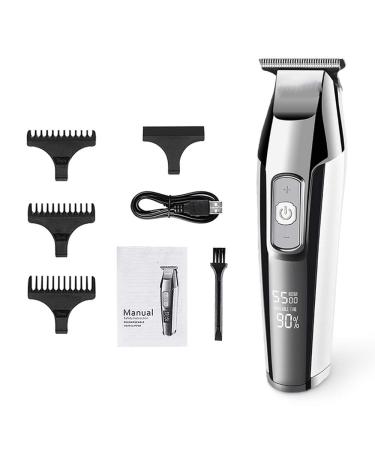Professional Electric Hair Clipper Electric Trimmer Hair Hair Clipper Electric Clipper Men's LCD Digital