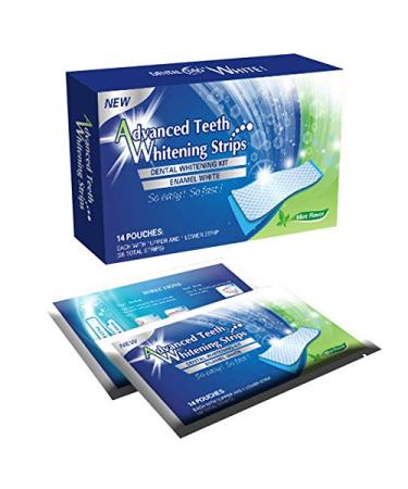 Arinda 14/7Pcs Gel Teeth Whitening Strips White Tooth Kit Oral Hygiene Care Strip for Teeth Veneers 14pcs 14pcs