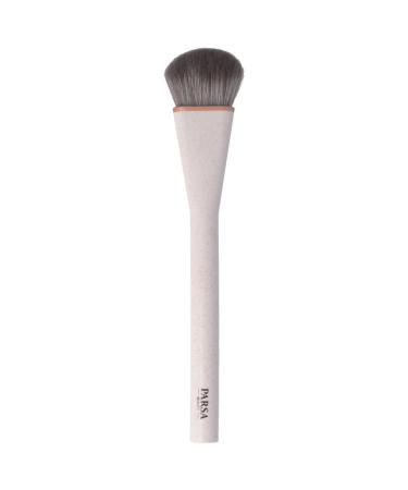 Parsa Beauty Nature Love Make Up Brazen from wheat straw-vegan make-up brush for even application of make-up-foundation brush with an extra soft brush head made of synthetic hair