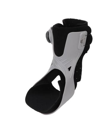 Ankle Stabilizer Lightweight Design Adjustable Elasticity Comfortable Material for Drop Foot Ankle Injuries Calf Injuries (S Right Foot)