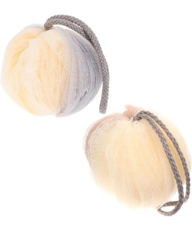 Angoily 4 Pcs Exfoliating Bath Flower Shower Balls - Eco-Friendly Loofah Poufs & Scrub Sponges for Spa-like Home Baths - Buy Online on GoSupps.com