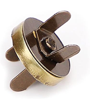 20 Set Magnetic Snaps  Purse Magnetic Bag Fastener Clasp Magnetic Button Replacement Kit for Sewing  DIY Craft  Purses  Bags  Clothes  Leather (Bronze 18MM) - Buy Online on GoSupps.com
