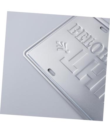 Ciieeo Metal Signs License Plate Decorations European and American - Buy Online on GoSupps.com