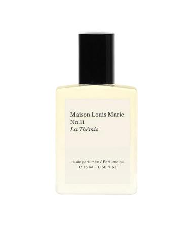 Maison Louis Marie - No.11 La Themis Natural Roll-On Perfume Oil | Luxury Clean Beauty + Non-Toxic Fragrance (0.5 fl oz | 15 ml)