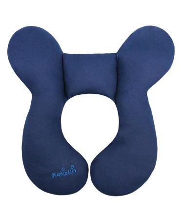 Baby Travel Pillow KAKIBLIN Baby Neck Pillow Baby Head Support for car seat Baby Neck Support Pillow for car seat Pushchair Dark Blue