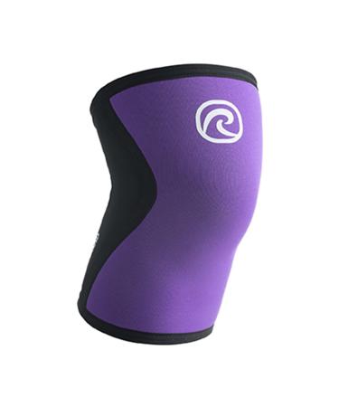 Rehband Kniebandage strength sport knee support for cross fit & heavy training knee sleep from 5 mm neoprene in many colors & sizes unisex XS purple - 1 piece