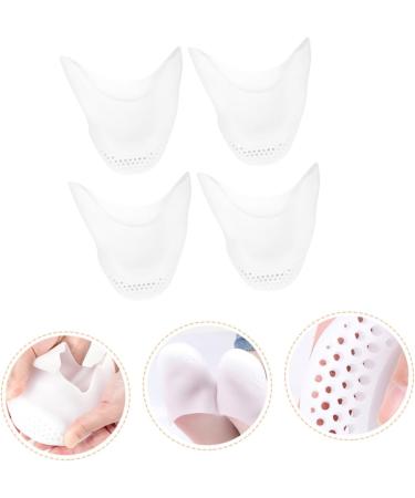 NOLITOY Forefoot Pad Toe Protectors for Women - High Heel Shoe Filler Inserts - Comfort & Support for Block Heels - White Elastic Insole - Buy Online on GoSupps.com