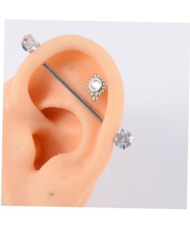 Professional Ear Piercing Tool Silicone Ear Model Practice Piercing Tools Ear Stud Display Tool Body Jewelry - Buy Online on GoSupps.com