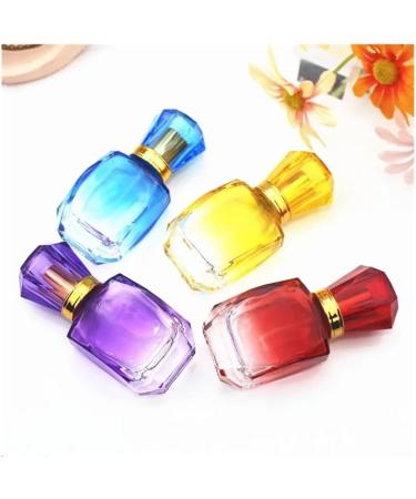 Buy 5pc 30ml Colorful Perfume Bottles - Travel-Friendly Refillable Glass Makeup Containers | Red Color - Ideal for Cosmetics & Perfumery - Buy Online on GoSupps.com