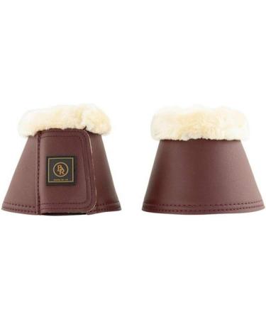 Bieman de Haas BR Bell Boots Majestic - Faux Fur Edging (M Burgundy) | Premium Equestrian Gear for International Shipping - Buy Online on GoSupps.com