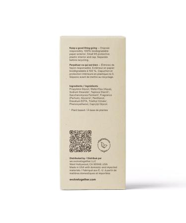 evolvetogether Plant-Powered Orange Blossom Geranium & Jasmine Natural Luxury Deodorant for Women & Men | Neutralizes Odors Soothes Skin | Vegan Cruelty-Free | Made in USA (Taormina 1.69 Oz) - Buy Online on GoSupps.com