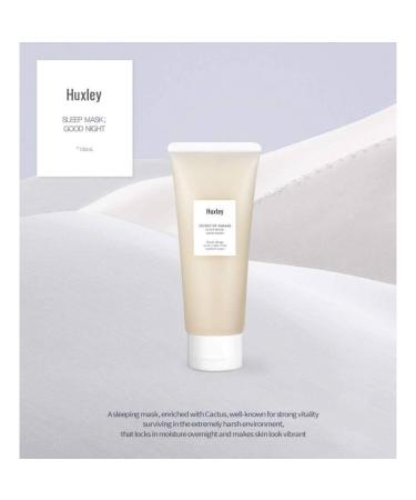 Huxley Secret of Sahara Sleep Mask 4.23 oz - Best Hydrating Face Mask for Night Care - Buy Online on GoSupps.com