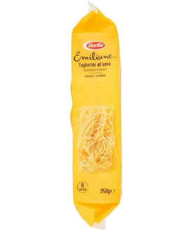  Italian Gourmet E.R. Barilla Egg Pasta Le Emiliane Taglierini Egg Pasta 250g + Italian Polpa Gourmet 400g Set of 3 - Buy Online on GoSupps.com