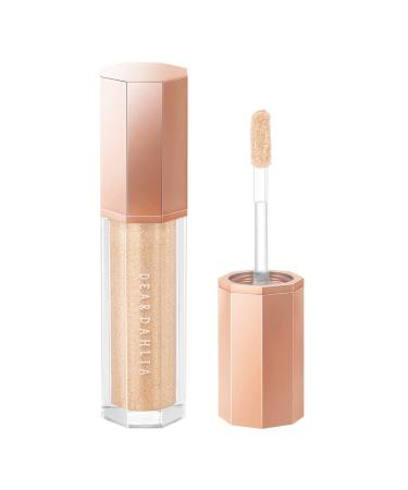 DEARDAHLIA Paradise Shine Eye Sequins DIVA Long Lasting Liquid Eyeshadow Glitter Gloss High Shine Pearl Lightweight Minimal Fallout 0.14 Oz