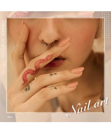 Vatocu Coffin Flame Glitter False Nails - Purple Ballerina Full Cover Acrylic Press-On Nails (24 Pieces) for Women & Girls - Buy Online on GoSupps.com