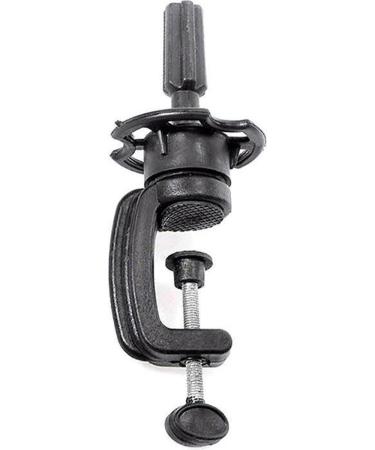 Desire of Goods Afro Training Head - Real Dark Brown Hair - 40 cm Hairdressing Mannequin with Stand - International Shipping Available - Buy Online on GoSupps.com