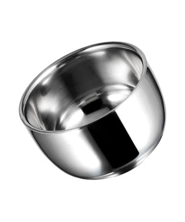 FRCOLOR 2 STK impact bowl soap bowl shave shaving razor caterpillar shaving foam cup shell for shaving brushes shaving shell made of stainless steel rustproof steel bowl accessories man household