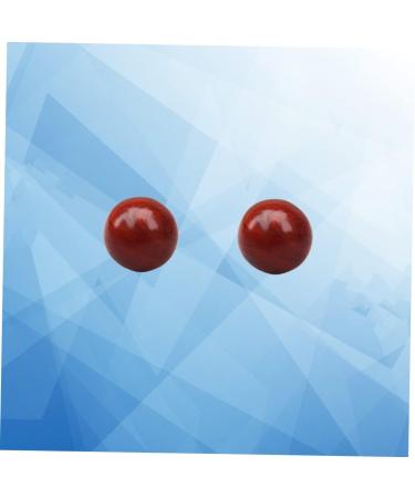Solustre Wooden Craft Baoding Balls - Hand Massage & Fitness - 2-Pack Rolling Handballs for Gym & Relaxation - Buy Online on GoSupps.com
