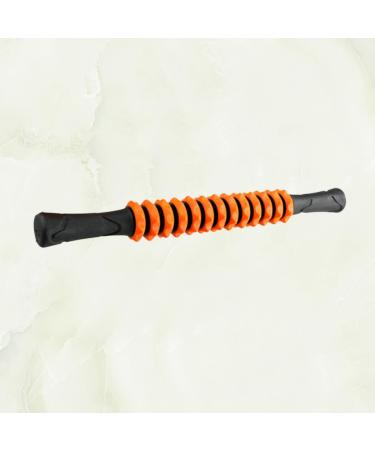 Healeeved Waden Roller - Manual Muscle Massage Tool for Neck & Legs | Yoga Relaxation Rod | 43x3cm | Durable Plastic - Buy Internationally - Buy Online on GoSupps.com