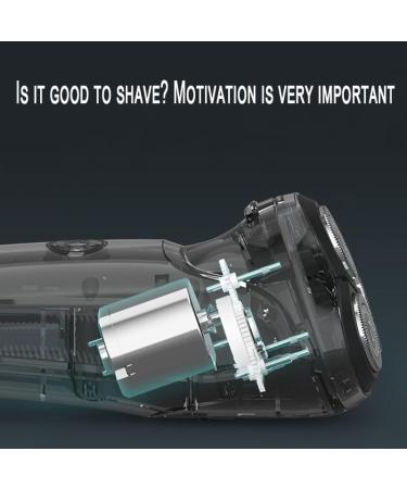 Buy Head Shaver for Men - Waterproof Electric Razor Powerful Rotary Wet/Dry Grooming Rechargeable Beard Shaving - Buy Online on GoSupps.com