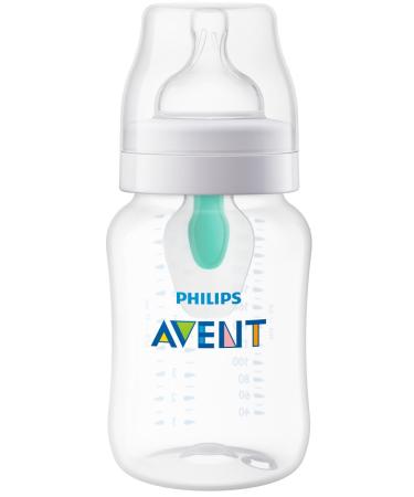 Philips AVENT Anti-Colic Baby Bottle 9oz with AirFree Vent - Clear | Buy Now - Buy Online on GoSupps.com
