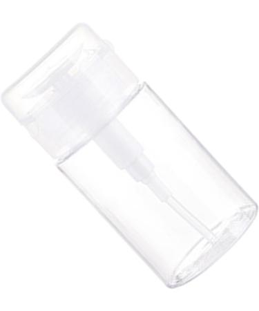 Fabater Pressure Pump Dispenser Bottle Multifunction Push Down Dispenser Bottle Portable Refillable for Nail Polish Remover (100ml) - Buy Online on GoSupps.com