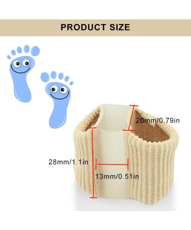 Silicone Toe Extensors & Spreaders for Hallux Valgus - 2-Piece Corrective Toe Separator for Men & Women - Buy Online on GoSupps.com