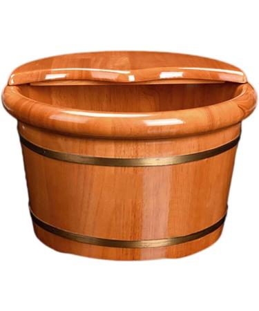 Bucket for Foot Bath Sauna Accessories Sauna Bucket Water Bucket Handmade Wooden Footbath Tubs Foot Relaxing Barrel Present Vision Star of Light - Buy Online on GoSupps.com
