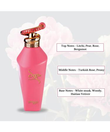 Hawwa Red & Hawwa Pink - EDP Spray 100ML (3.4 OZ) Long Lasting Fresh Floral Bouquet Of Sensation. (Value Pack) 3.4 Fl Oz (Pack of 1) Value Pack - Buy Online on GoSupps.com