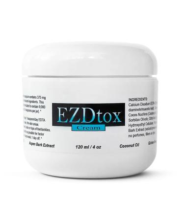 EZDtox Cream - Heavy Metal EDTA Detox - 1 month supply - 4 oz. Jar